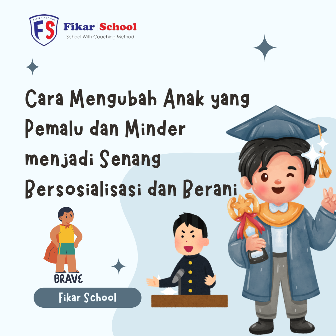 Cara Mengubah Anak Pemalu dan Minder menjadi senang bersosialisasi dan Berani