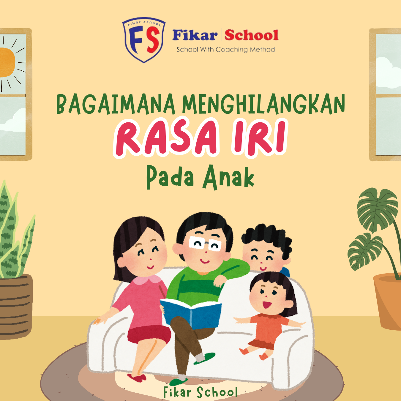 Bagaimana Menghilangkan Rasa Iri pada Anak Kita